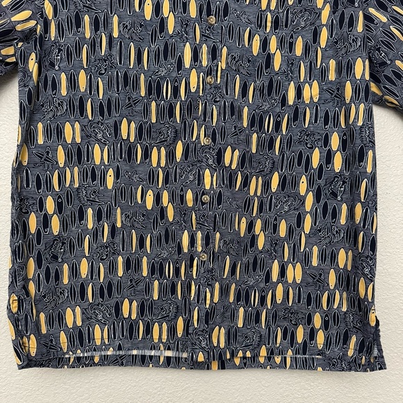 Cooke Street Honolulu Short Sleeve Surfboard Print Hawaiian Shirt Size XL - Picture 3 of 11